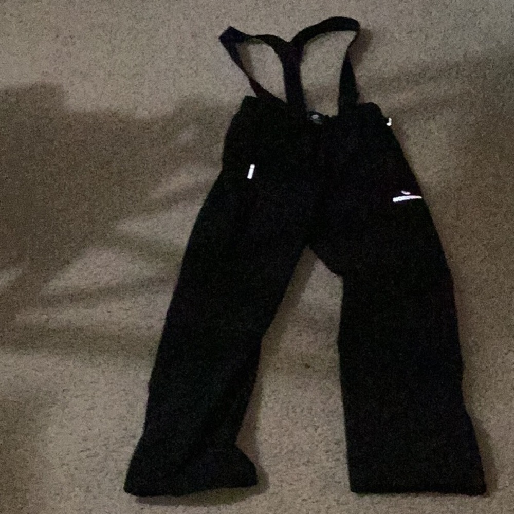 Kids Black Jumpsuit with Straps